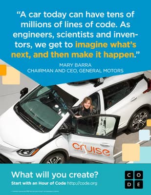 Quote from Mary about creativity