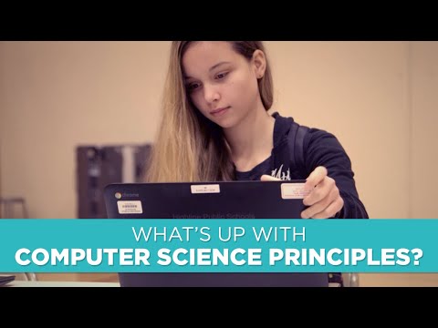 Play video What's Up with Computer Science Principles?
